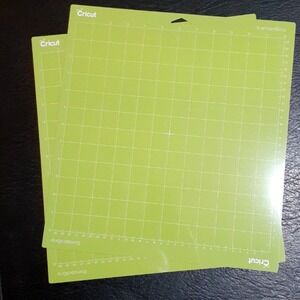 Cricut StandardGrip Cutting Mat 12 x 12 in 2 Pack Crafting & Scrapbooking green